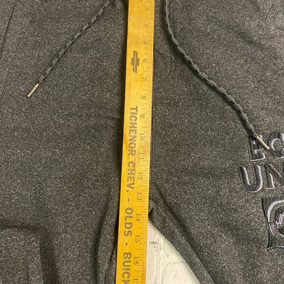 Men’s eckõ unitd XL rhino joggers gray sweats Y2K  polyester punk skater metal - Picture 7 of 10